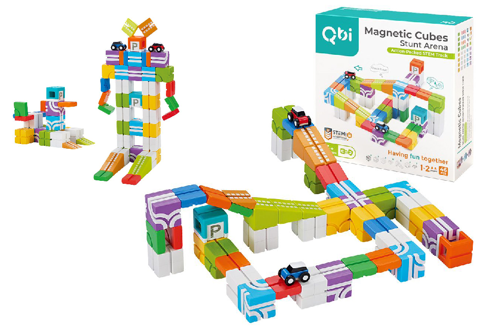 Qbi 飛車小玩家:百變軌道組 